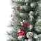 4.5ft. Pre-Lit Frosted Ithica Pine Artificial Potted Christmas Tree, Soft White C3 LED Lights